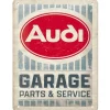 Cavetown Metalen Borden|Audi Garage - metalen bord