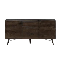 Tower living Dressoirs|Industriele Kasten|Aura Dressoir espresso Acaciahout 160 cm