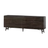 Tower living Dressoirs|Industriele Kasten|Aura Dressoir espresso Acaciahout 210 cm