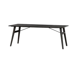 Tower living Eettafels|Aura Eettafel espresso Acaciahout 240 cm