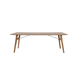 Tower living Eettafels|Aura Eettafel naturel Acaciahout 220 cm