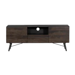 Tower living Industriele Kasten|Tv Meubels|Aura Tv meubel espresso Acaciahout 150 cm