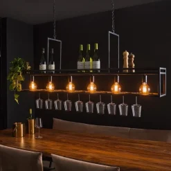 Kalfort Hanglampen|Aurora 6-lichts Hanglamp