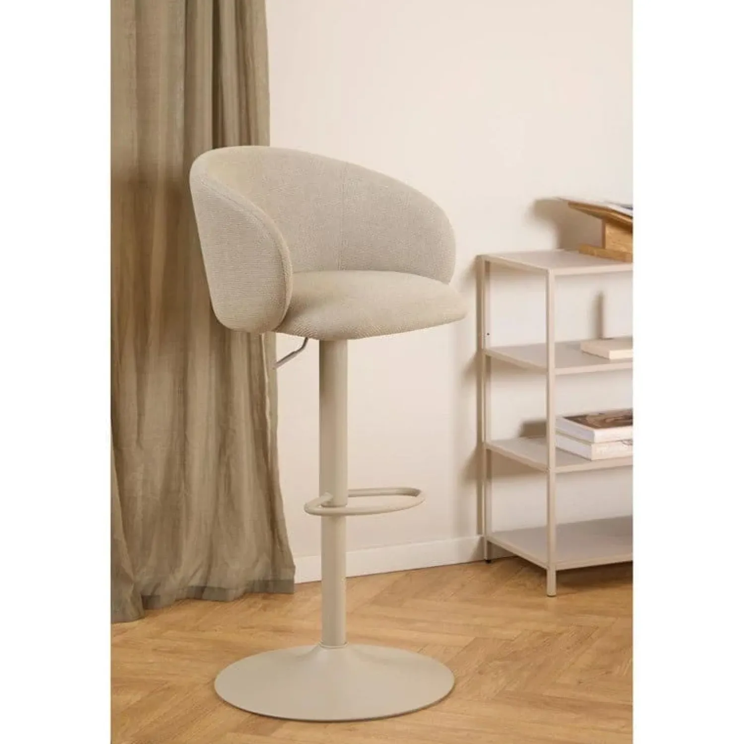 Nordhavn Barkrukken|Aveline Barkruk Draaibaar Beige