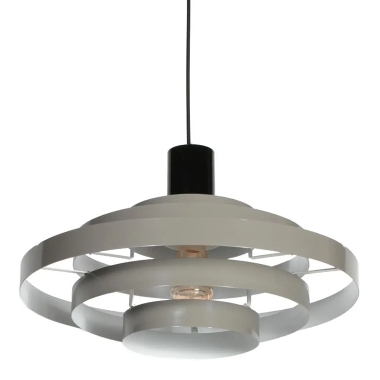 Steinmex Hanglampen|Ayra 1-lichts Hanglamp Grijs Metaal