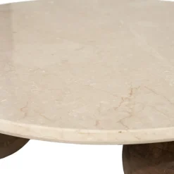 Eleonora Salontafels|Babs Salontafel rond Marmer 89cm