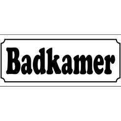 Cavetown Metalen Borden|Badkamer - metalen bord