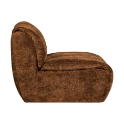 WOOOD Modulaire Banken|Baggy 1-zits element chenille middenbruin