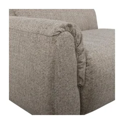 WOOOD Modulaire Banken|Baggy 1-zits element met arm links bruin melange