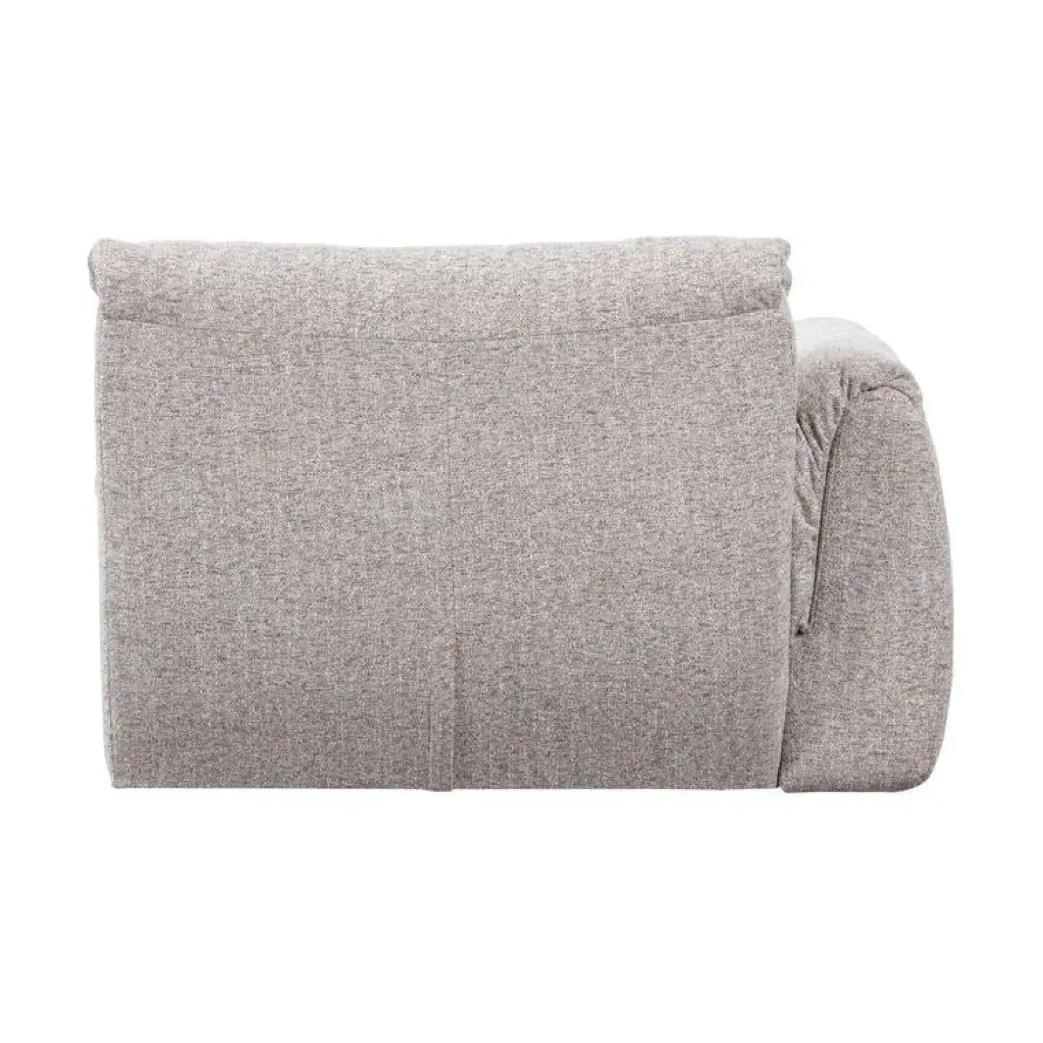 WOOOD Modulaire Banken|Baggy 1-zits element met arm links naturel melange