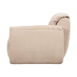 WOOOD Modulaire Banken|Baggy 1-zits element met arm rechts geweven chenille zand