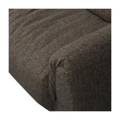 WOOOD Modulaire Banken|Baggy 1-zits element met arm rechts warmgrijs melange
