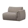 WOOOD Modulaire Banken|Baggy 1-zits element met arm rechts bruin melange