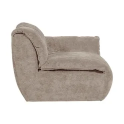 WOOOD Modulaire Banken|Baggy 1-zits element met arm rechts chenille zand