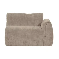 WOOOD Modulaire Banken|Baggy 1-zits element met arm rechts chenille zand