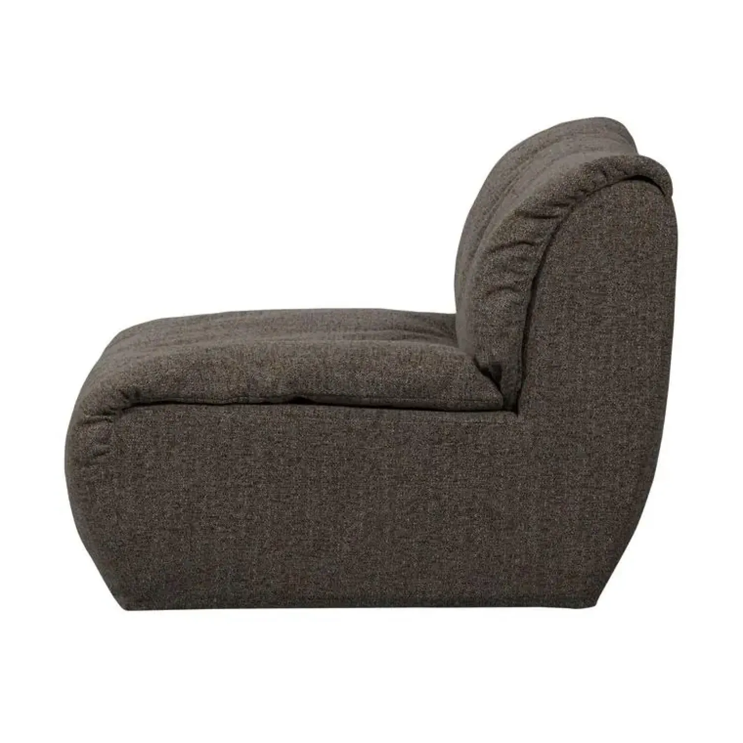 WOOOD Modulaire Banken|Baggy 1-zits element warmgrijs melange