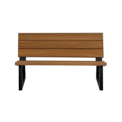 WOOOD Tuinbanken|Banco Tuinbank hout/metaal naturel 138cm