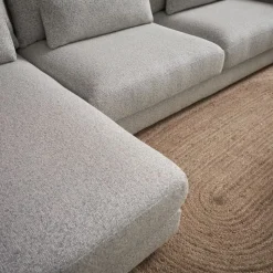 Pepp Hoekbanken|Bank Como met chaise longue links – Grijs Puente 09 general