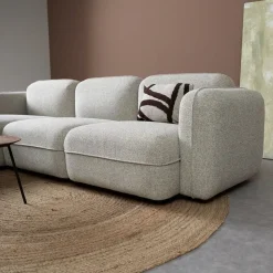 Pepp Hoekbanken|Bank Drop Chaise longue links - Serenity 03 stof