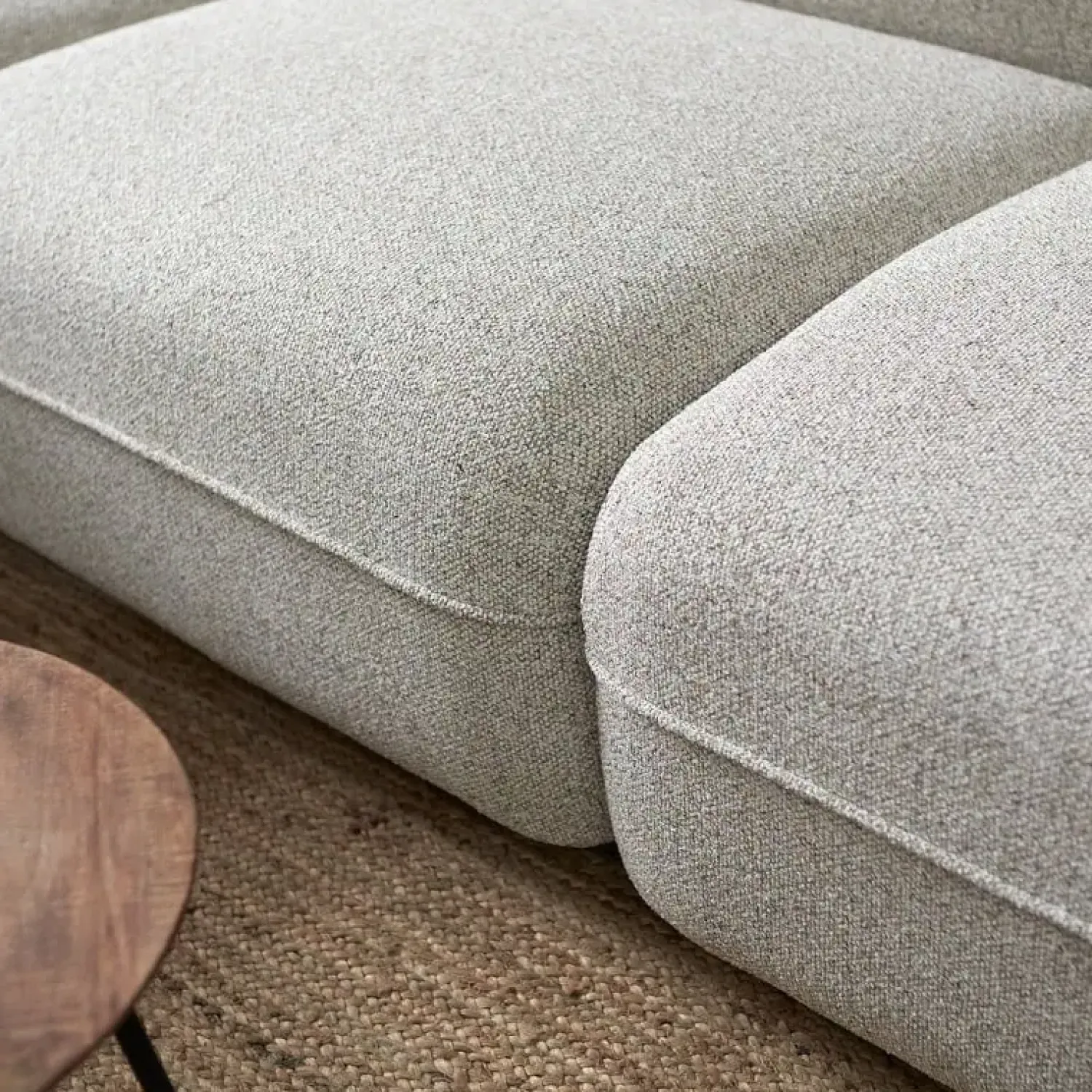 Pepp Hoekbanken|Bank Drop Chaise longue links - Serenity 03 stof