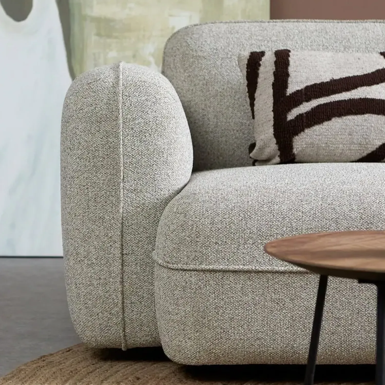 Pepp Hoekbanken|Bank Drop Chaise longue rechts - Serenity 03 stof
