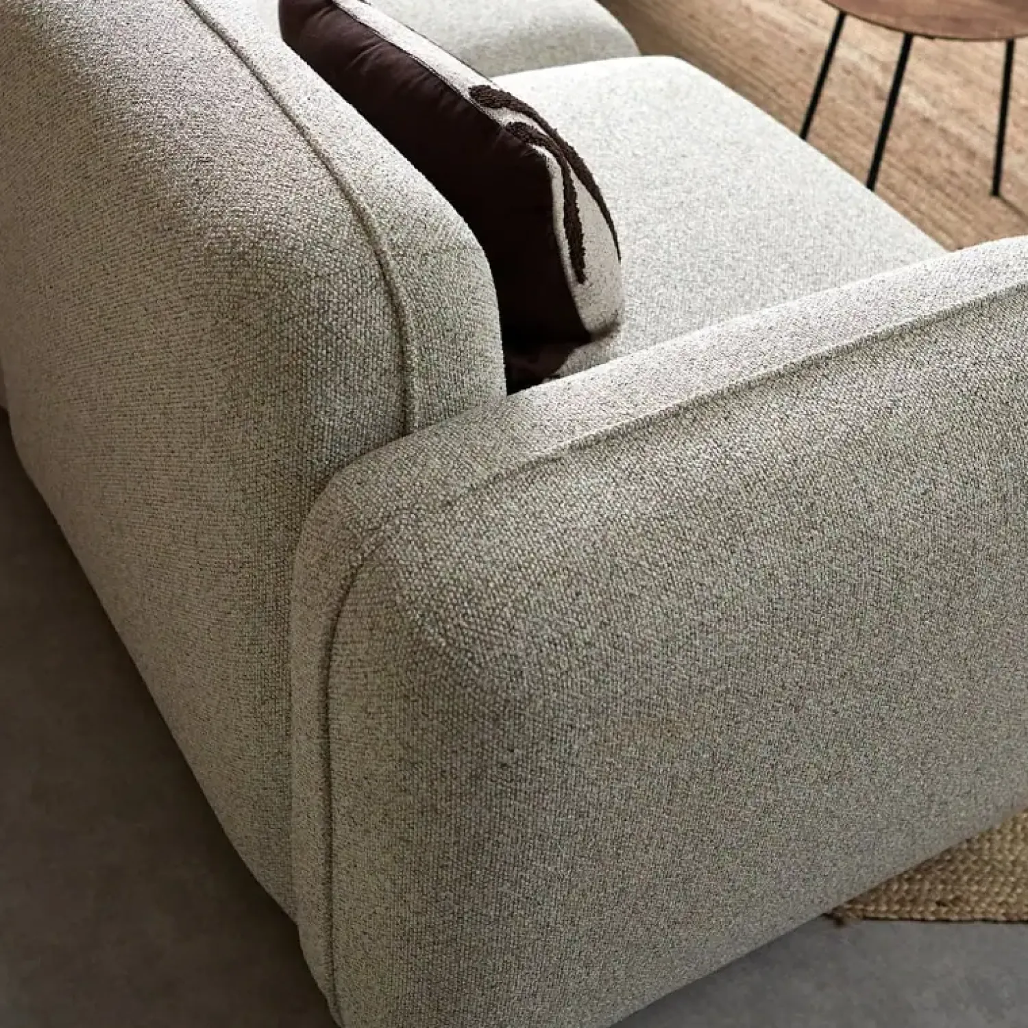Pepp Hoekbanken|Bank Drop Chaise longue rechts - Serenity 03 stof