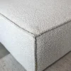 Pepp Hoekbanken|Bank Enzo Chaise longue links Bouclé wit