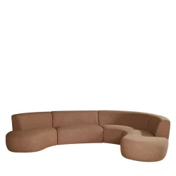 Label51 Loungebanken|Bank Florence Coral Boucle 350cm