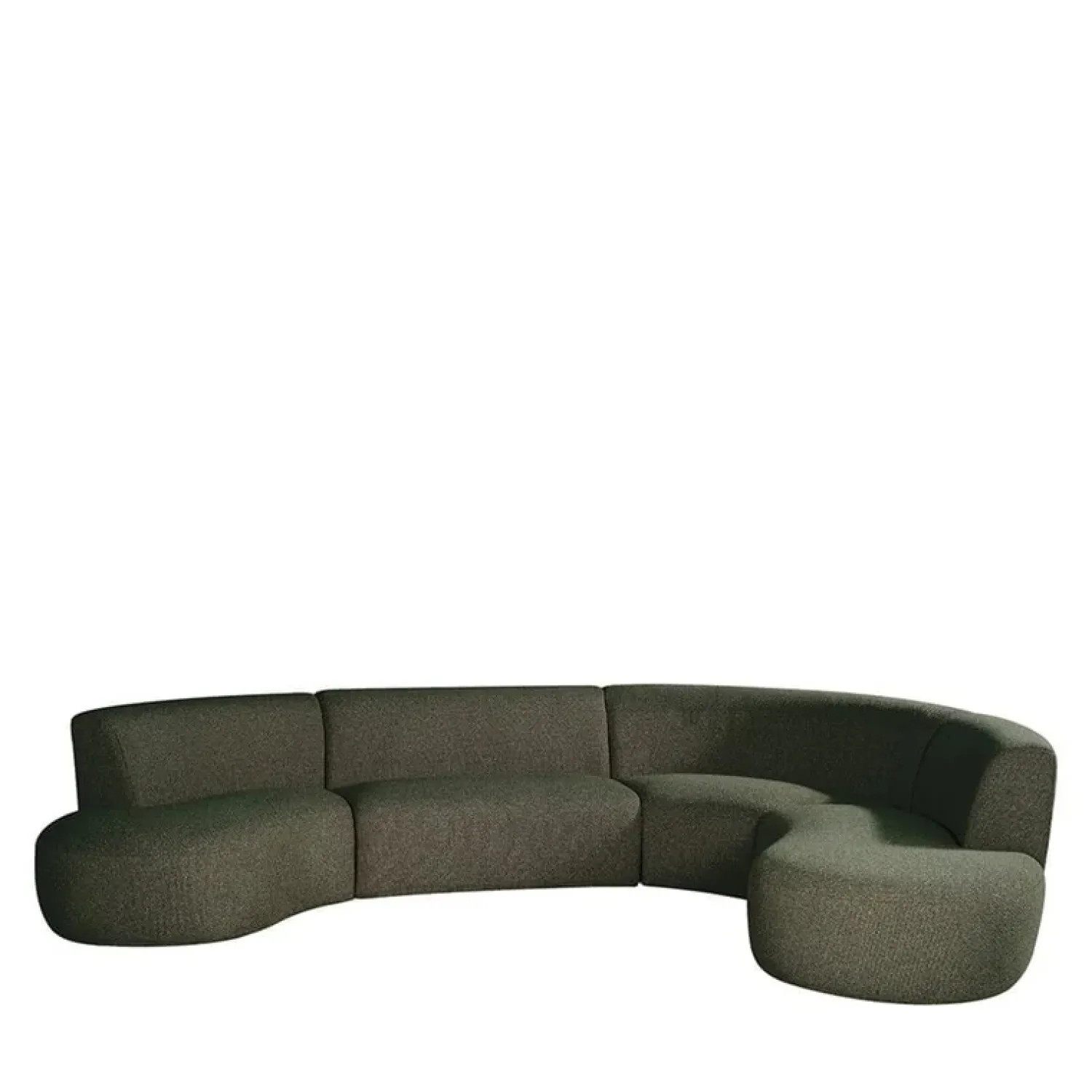 Label51 Loungebanken|Bank Florence Forest Boucle 350cm