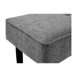 LykkeHome Krukjes|Bankje Jackie stof Grijs 100cm
