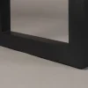 Dutchbone Eetkamerbanken|Eetkamerbanken|Bankje Jakub Zwart 70cm