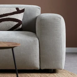 Pepp Hoekbanken|Bank Ocean Chaise longue links - Boston Cement Linnen