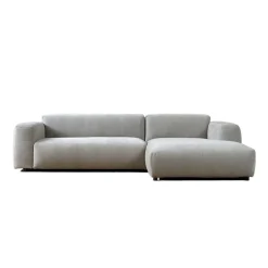 Pepp Hoekbanken|Bank Ocean Chaise longue rechts - Boston Cement Linnen