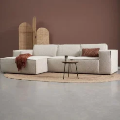 Pepp Hoekbanken|Bank Play Chaise longue links - Serenity 03 stof