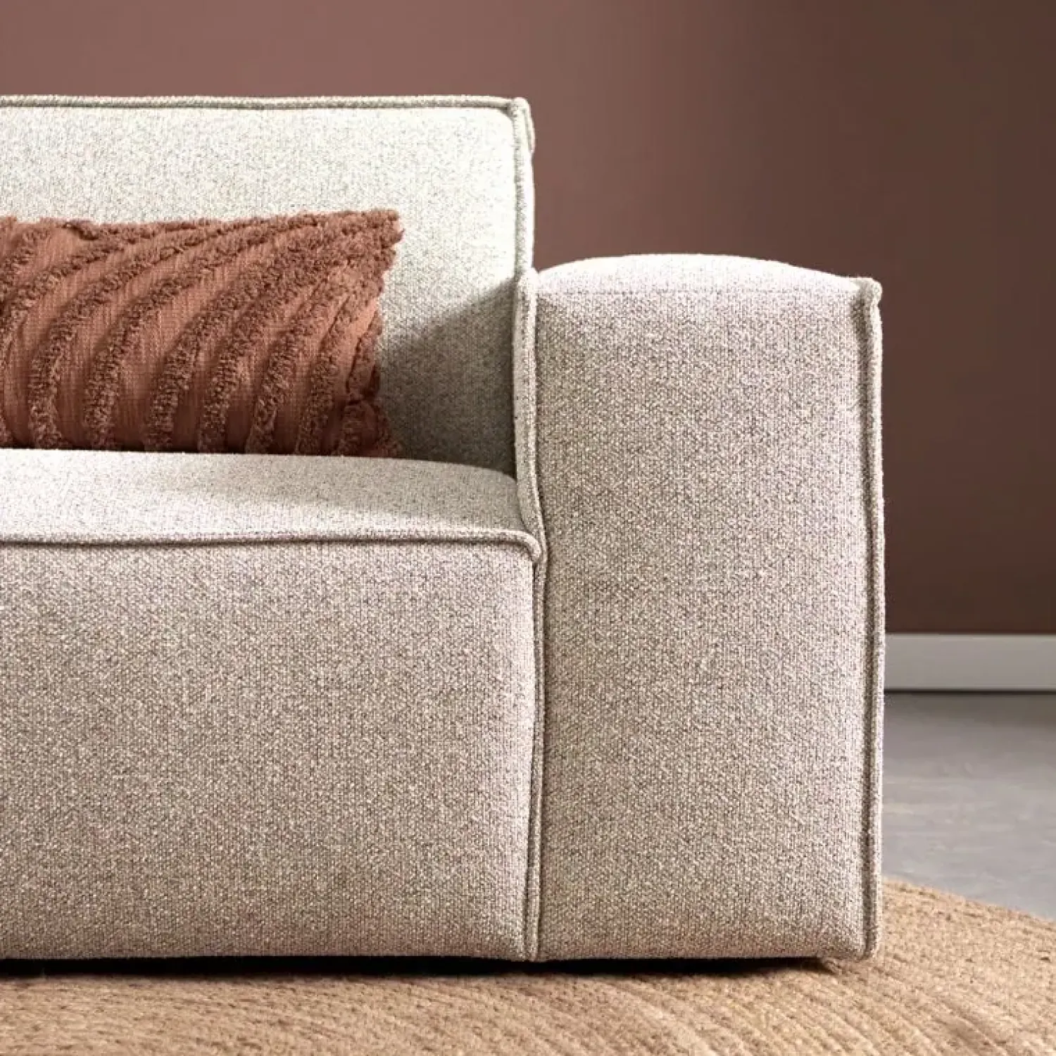 Pepp Hoekbanken|Bank Play Chaise longue links - Serenity 03 stof