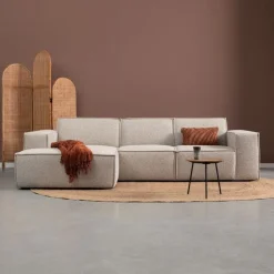 Pepp Hoekbanken|Bank Play Chaise longue links - Serenity 03 stof
