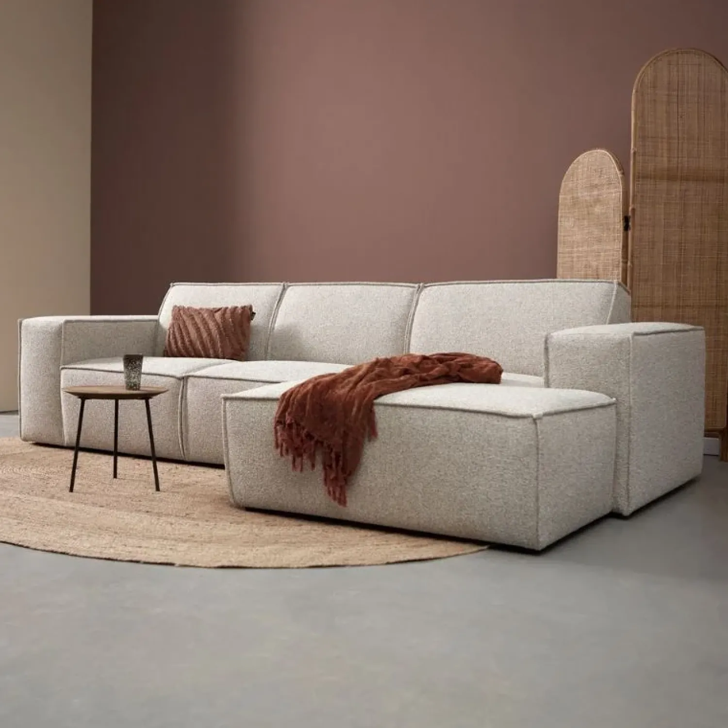 Pepp Hoekbanken|Bank Play Chaise longue rechts - Serenity 03 stof