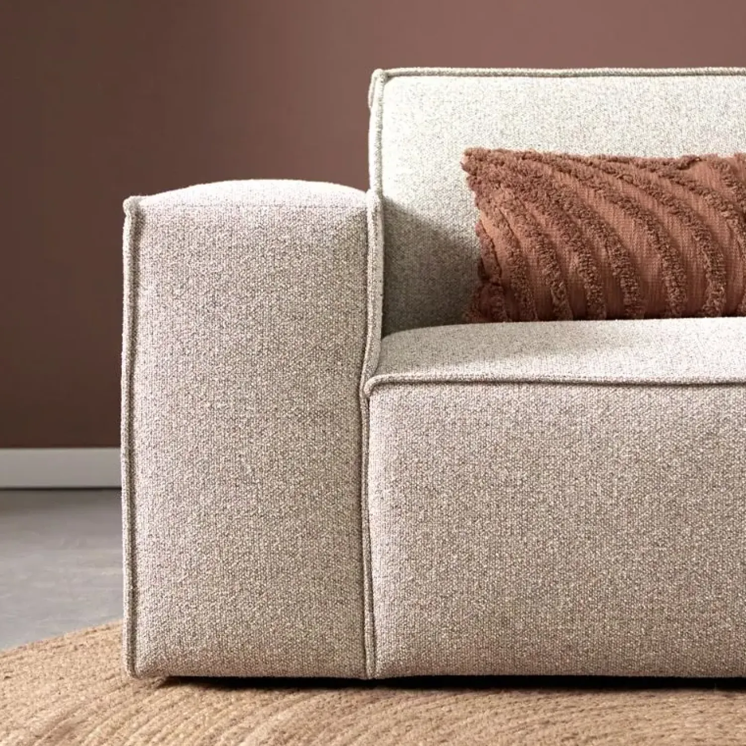 Pepp Hoekbanken|Bank Play Chaise longue rechts - Serenity 03 stof