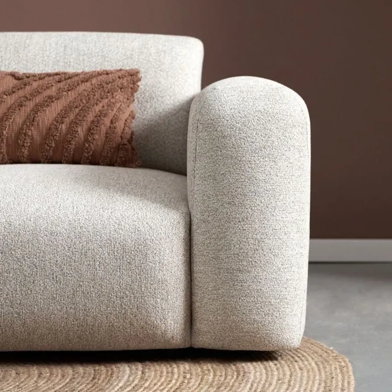 Pepp Hoekbanken|Bank Soul Chaise longue links - Sole 05 stof