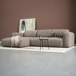 Pepp Hoekbanken|Bank Soul Chaise longue links - Sole 27 stof