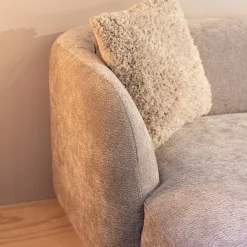 EasyFurn Modulaire Banken|Loungebanken|Bank Ziva (Divan rond links+2-zits zonder armen+Longchair rond rechts)