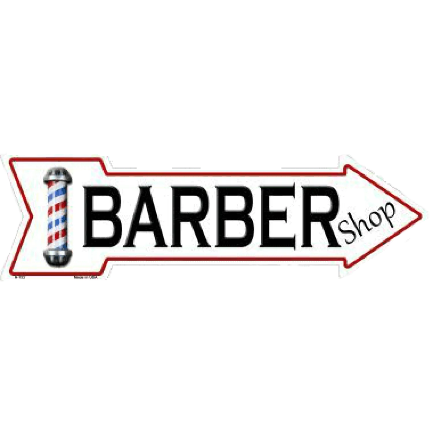 Cavetown Metalen Borden|Barbershop - metalen bord
