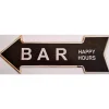 Cavetown Metalen Borden|Bar Happy Hours - metalen bord