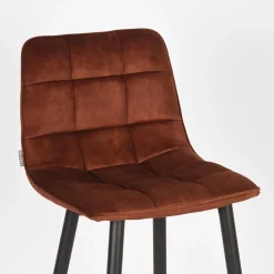 Label51 Barkrukken|Barkruk Jelt Rust Velours Zithoogte 65