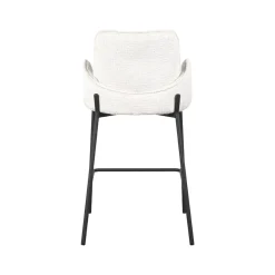 Label51 Barkrukken|Barkruk Joni Crème Fluweel 51cm