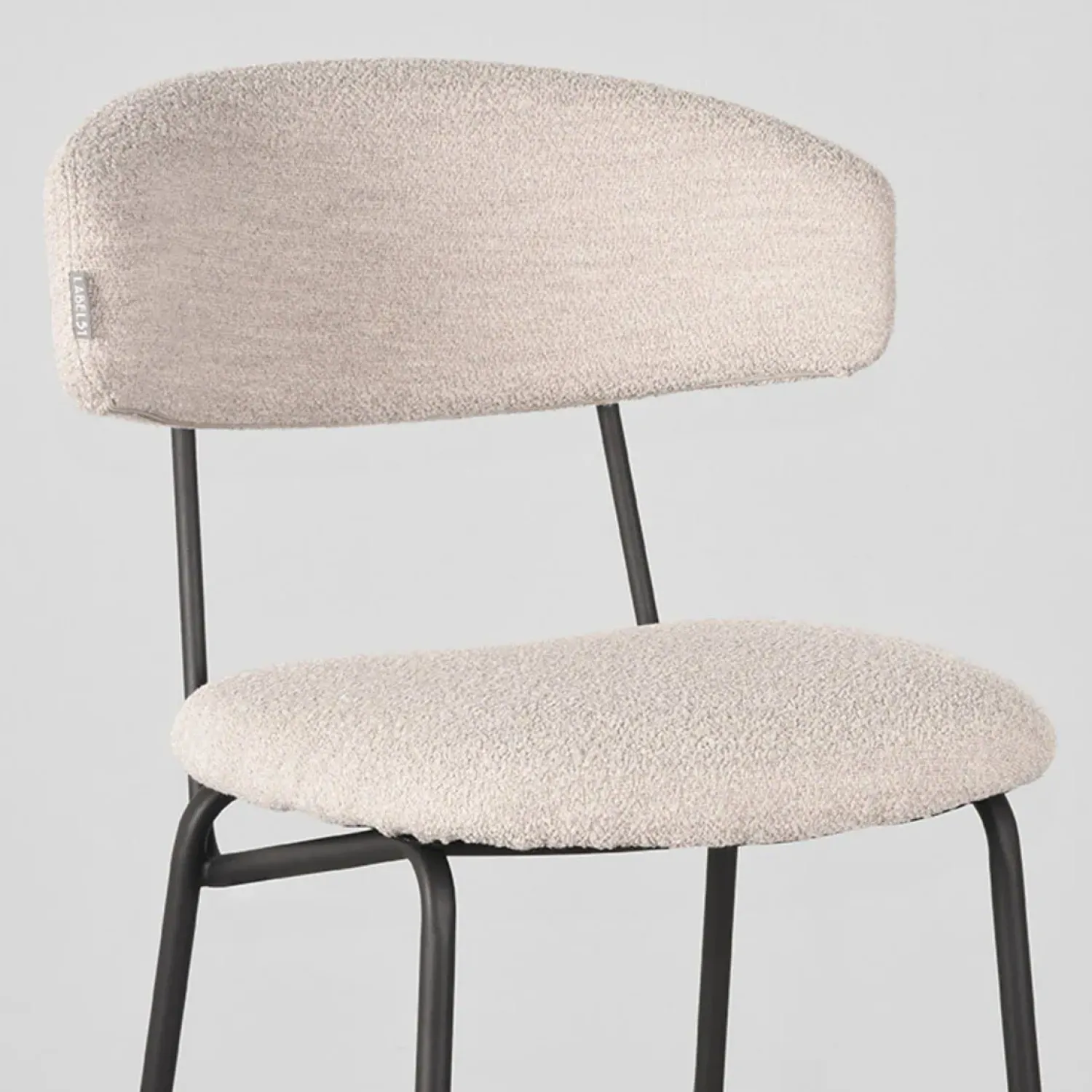 Label51 Barkrukken|Barkruk Zack Naturel Boucle