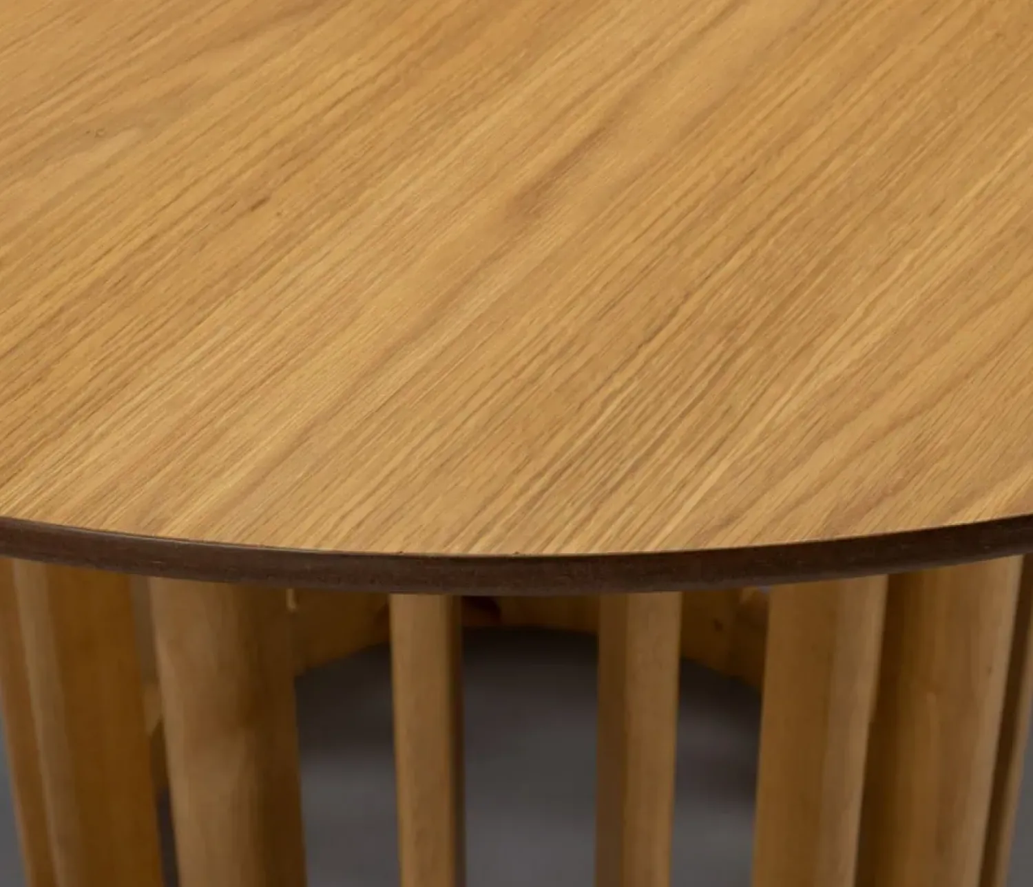 Dutchbone Eettafels|Barlet Eettafel Eikenhout Rond 120cm