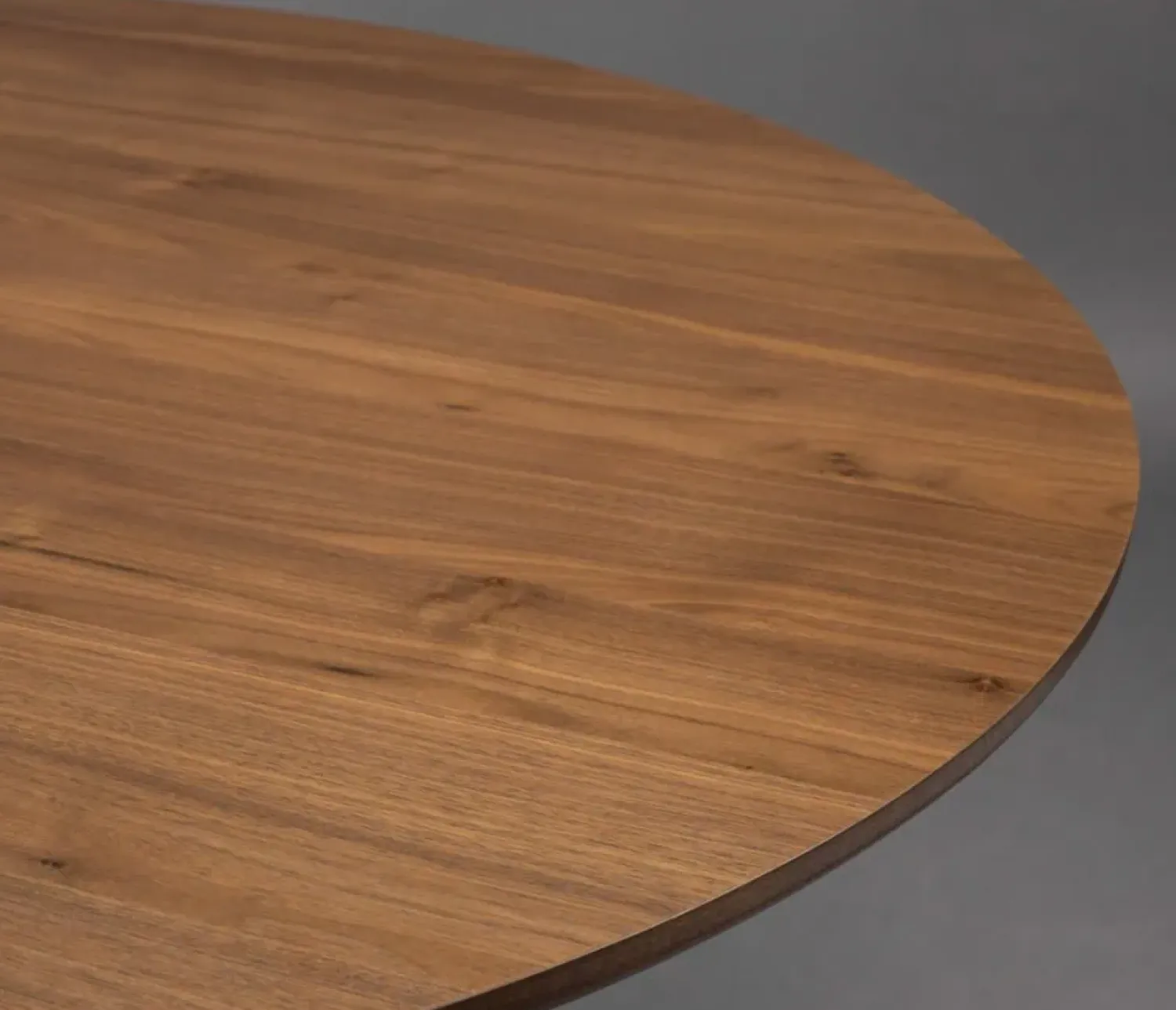 Dutchbone Eettafels|Barlet Eettafel Walnoot Rond 120cm