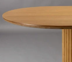 Dutchbone Eettafels|Barlet uitschuifbare Eettafel Eikenhout 200cm