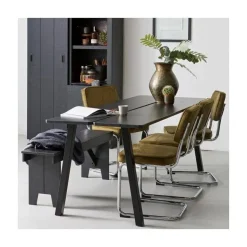 vtwonen Wandkasten|Industriele Kasten|Barn Wandkast Bezaagd Mat Zwart 122cm